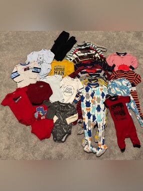 Baby boy 18-24 month clothing bundle.